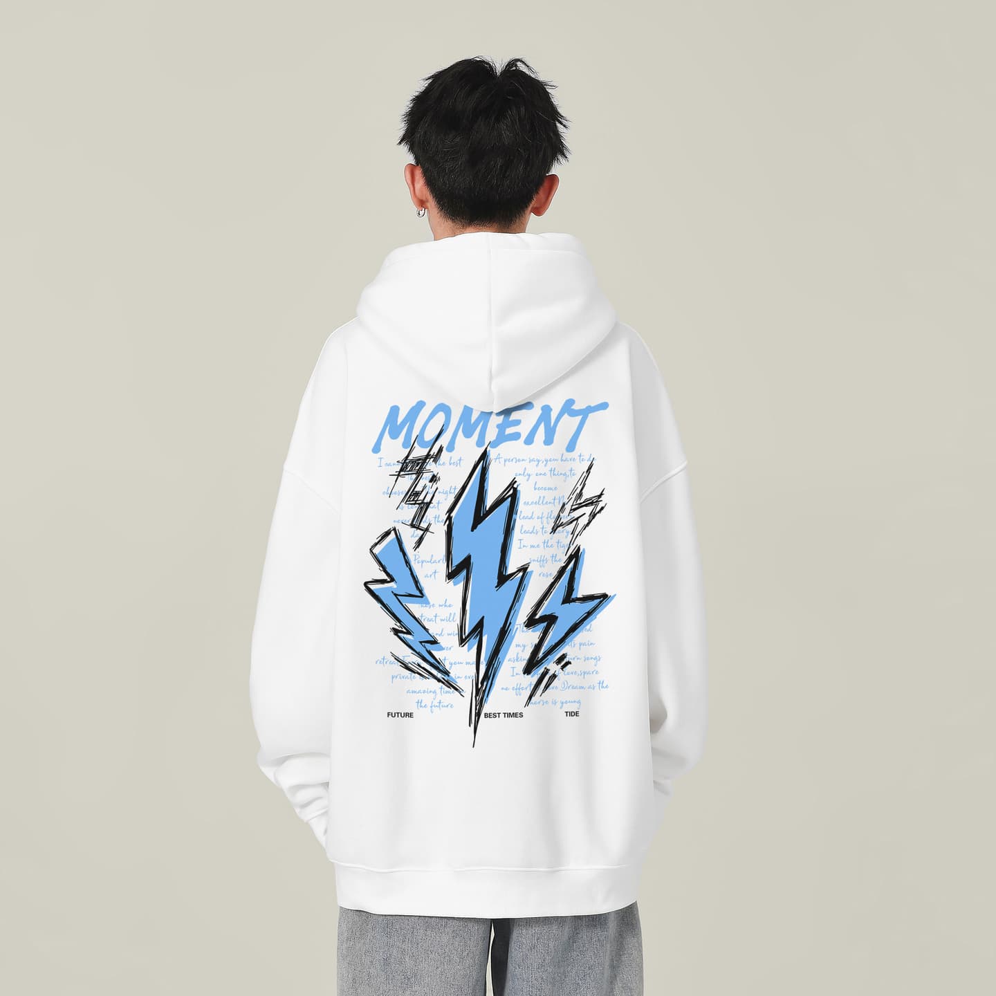 Pepe the Frog Lightning Logo Hoodie