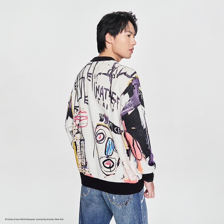 Lee x Basquiat SS24 Black Sweater