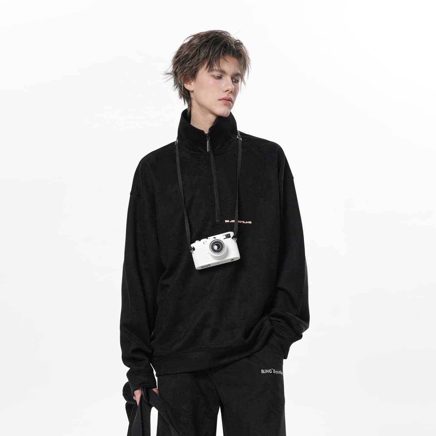 BJHG Reckless 24SS Half-Zip Polo
