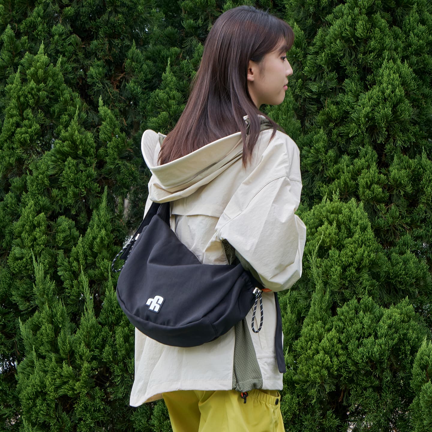 VAOPER Nylon Crossbody Bag
