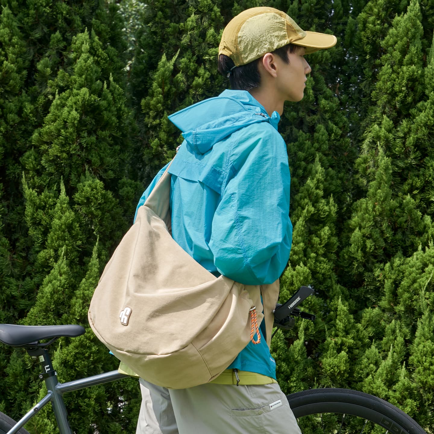 VAOPER Nylon Crossbody Bag