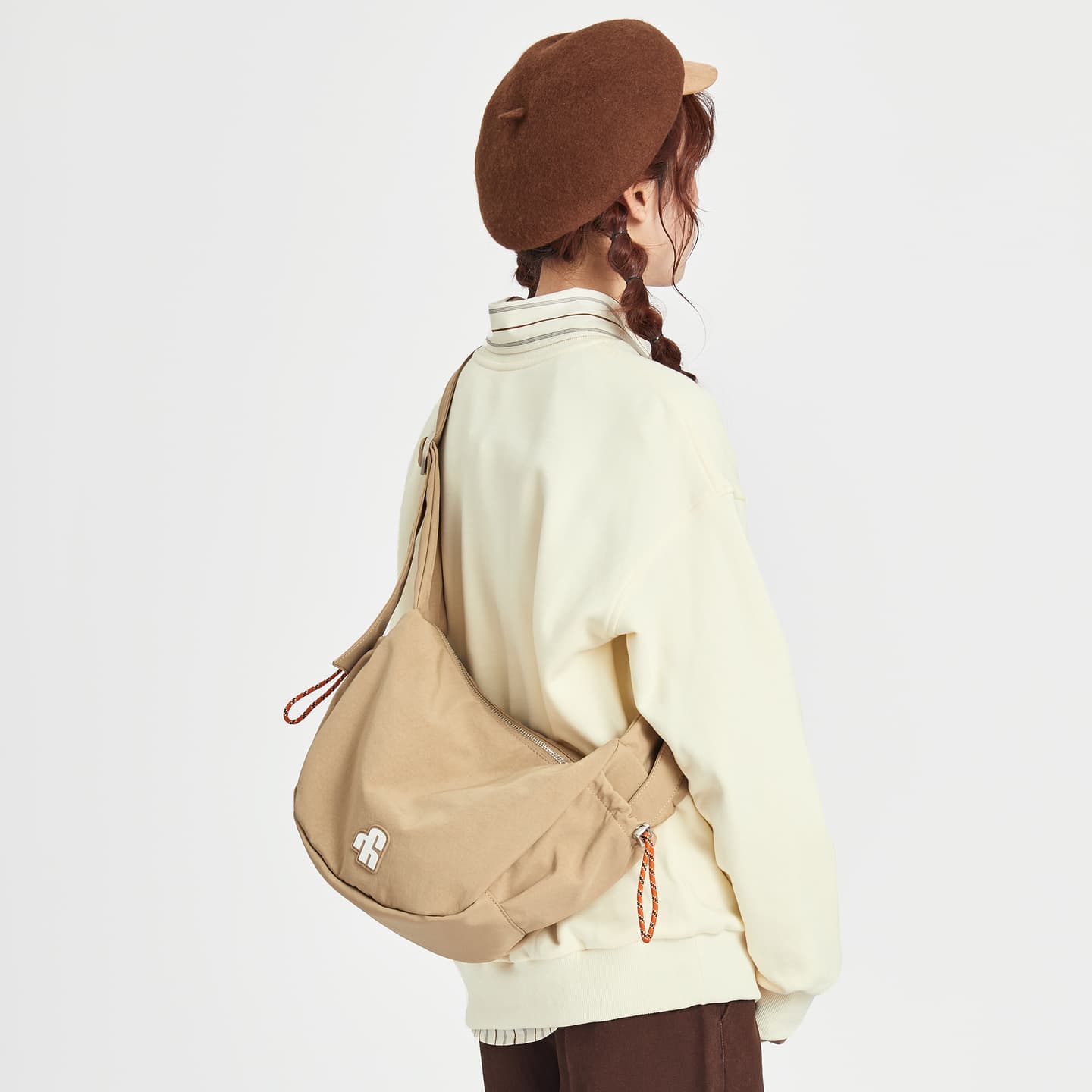 VAOPER Nylon Crossbody Bag