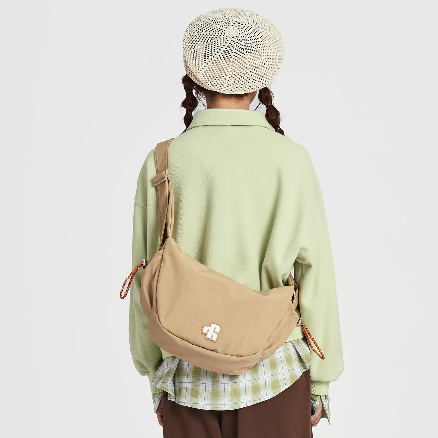 VAOPER Nylon Crossbody Bag