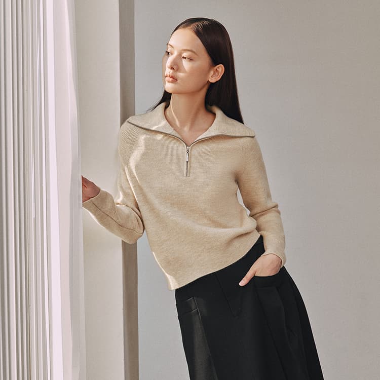 Peacebird Soft Knit Sweater