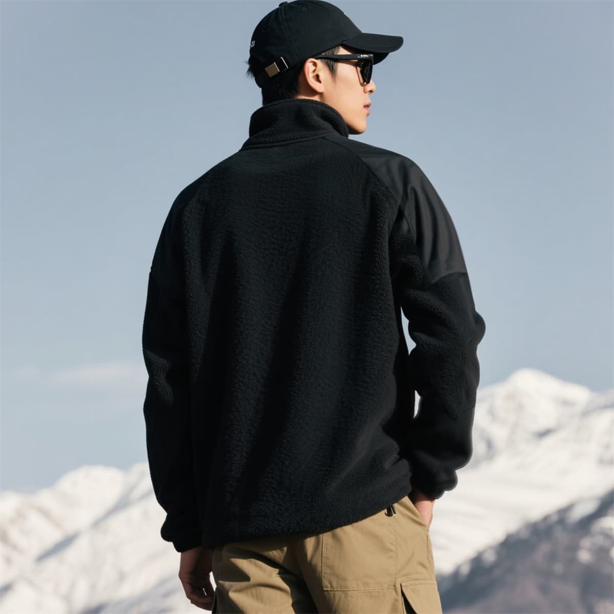 Mizuno Outdoor Pullover Fleece Jacket