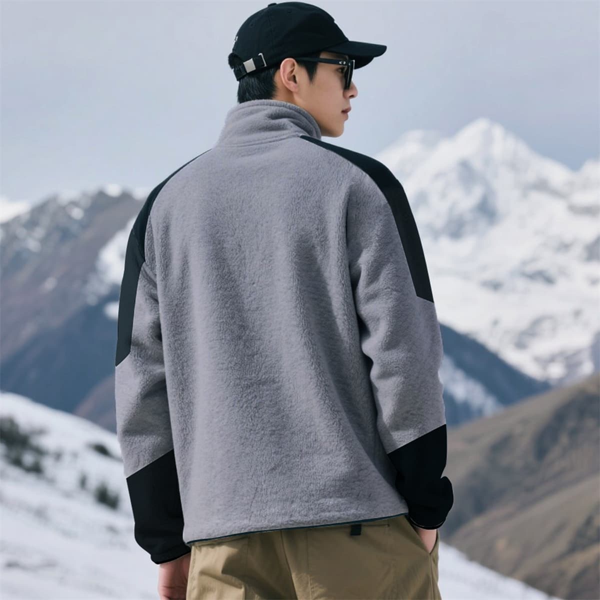 Mizuno Outdoor Pullover Fleece Jacket