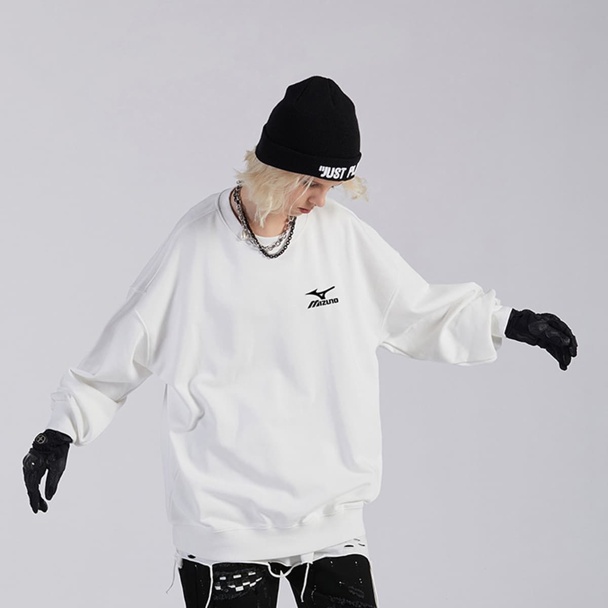 Mizuno Printed Crewneck Sweatshirt