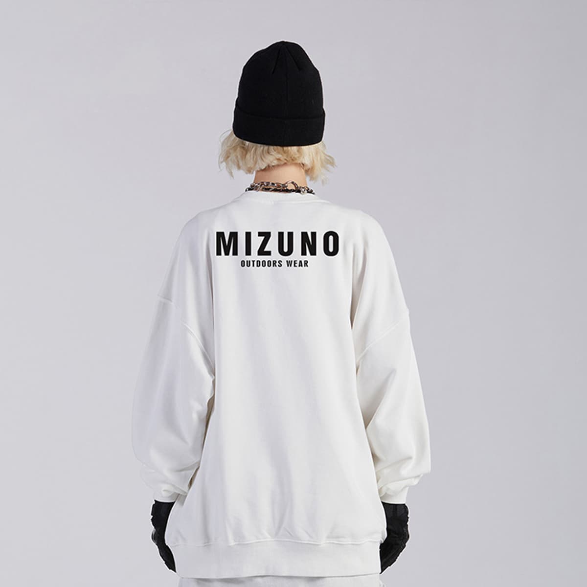 Mizuno Printed Crewneck Sweatshirt