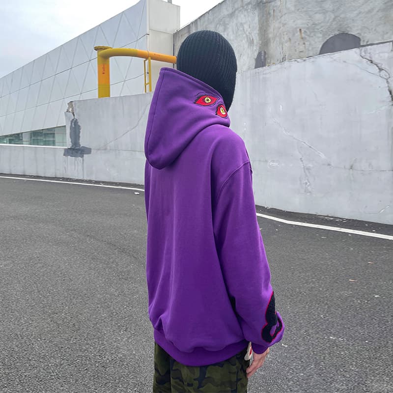 KAKAZZY Hoodie Purple