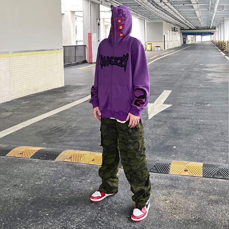 KAKAZZY Hoodie Purple