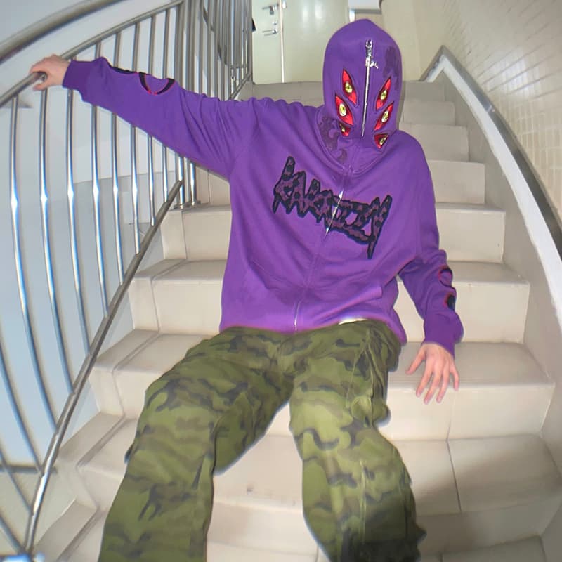 KAKAZZY Hoodie Purple