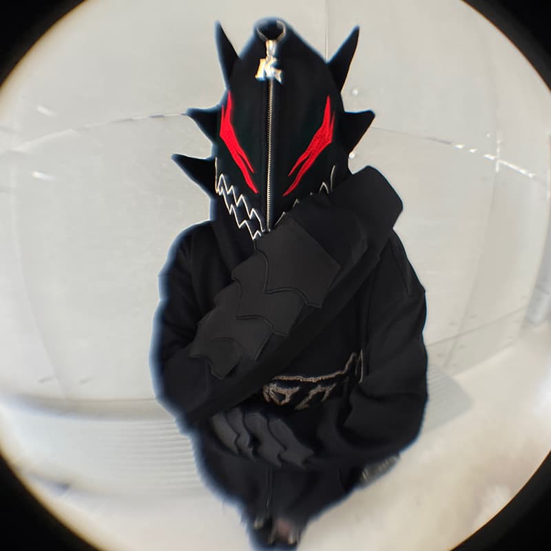 KAKAZZY Y2K Hoodie Black
