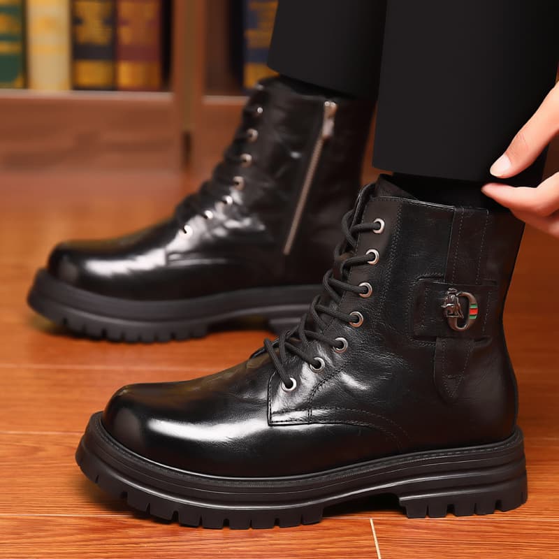LUOMAIKE Martin Boots Black