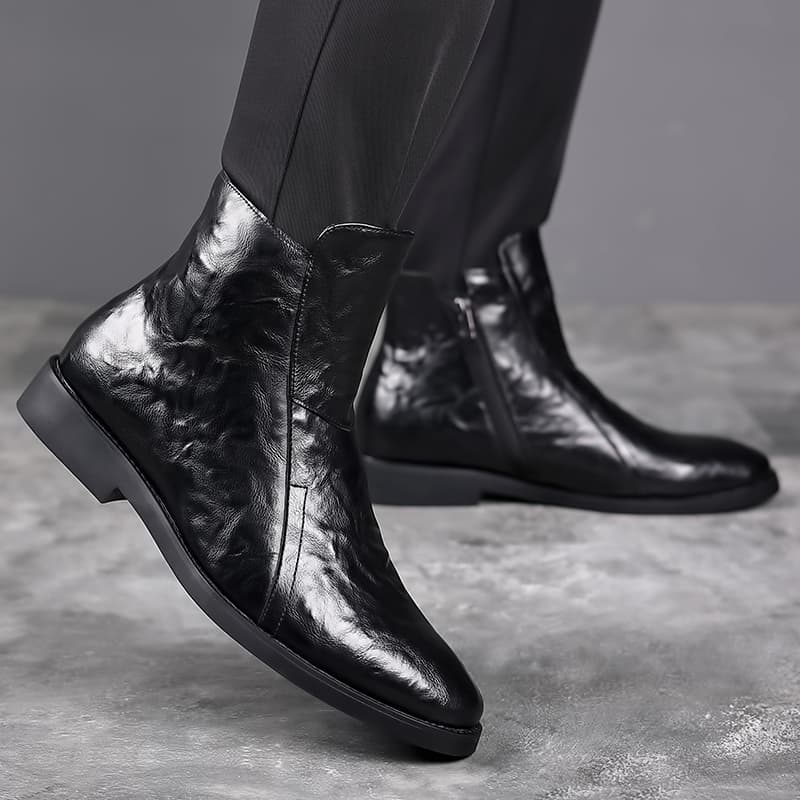 LUOMAIKE Short Boots Black