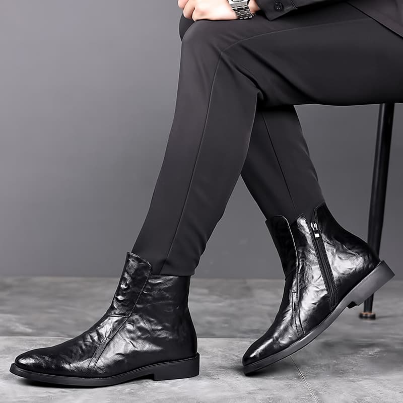LUOMAIKE Short Boots Black