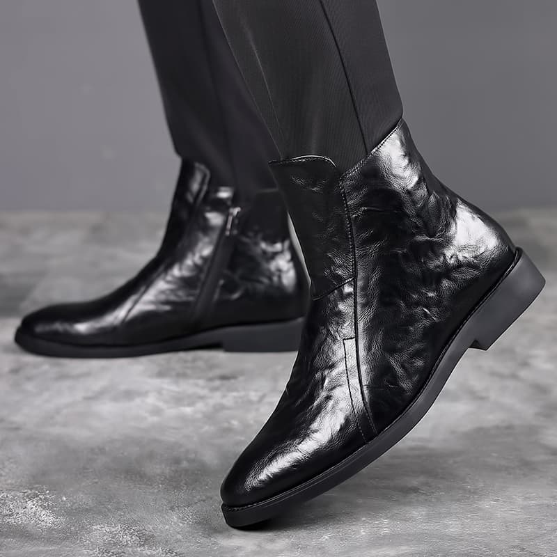 LUOMAIKE Short Boots Black