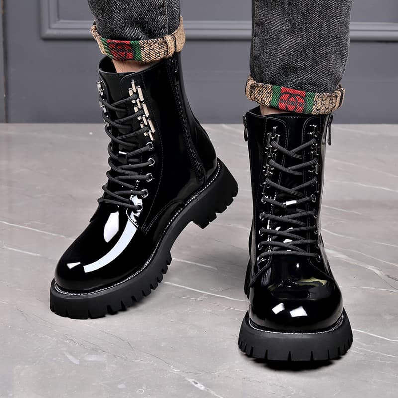 LUOMAIKE Martin Boots Short Men