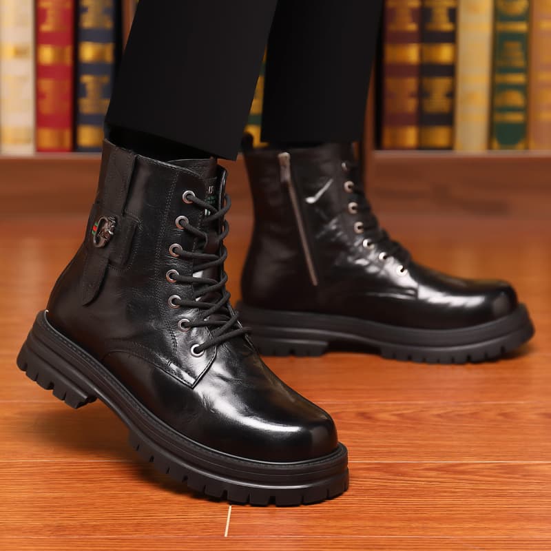 LUOMAIKE Martin Boots Black