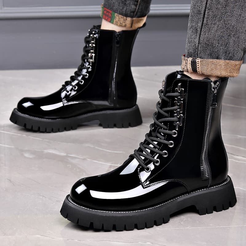 LUOMAIKE Martin Boots Short Men