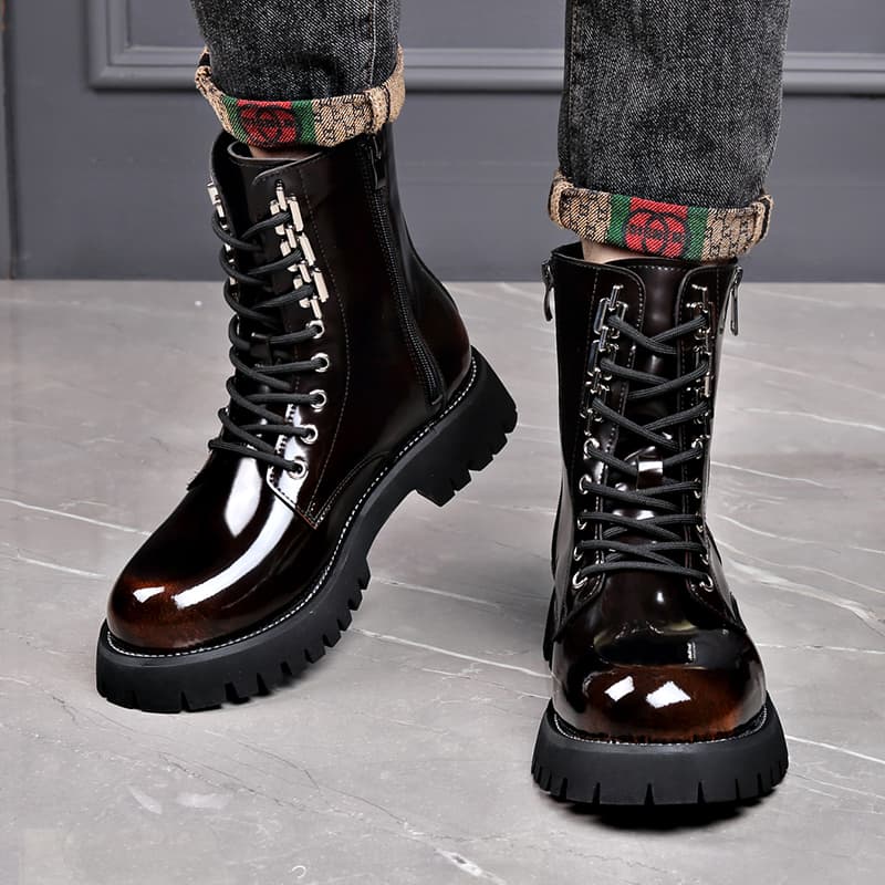 LUOMAIKE Martin Boots Short Men