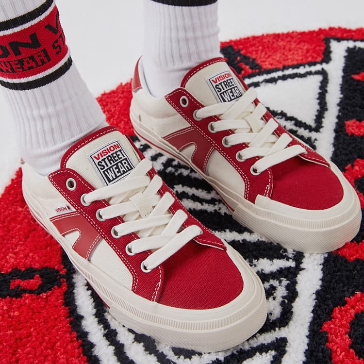 Vision Street Wear V76 Burgundy