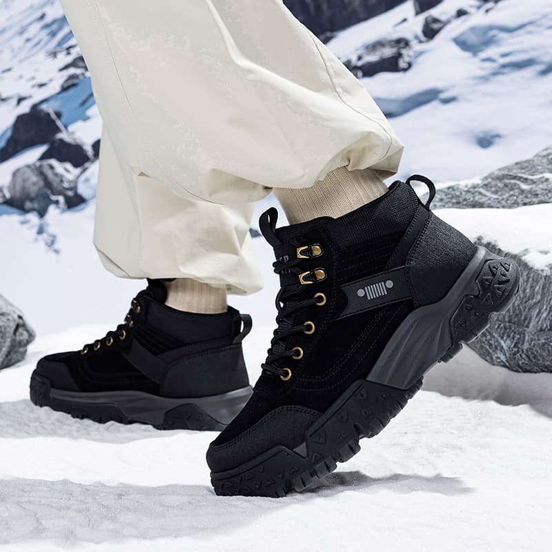 JEEP SPIRIT Snow Boots Graphite Black