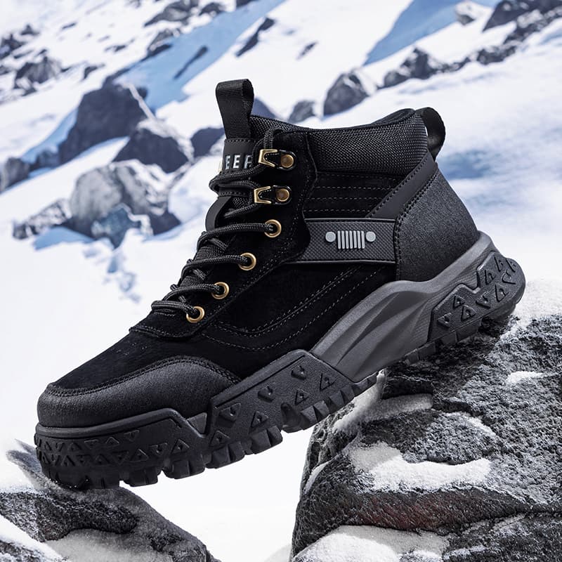 JEEP SPIRIT Snow Boots Graphite Black