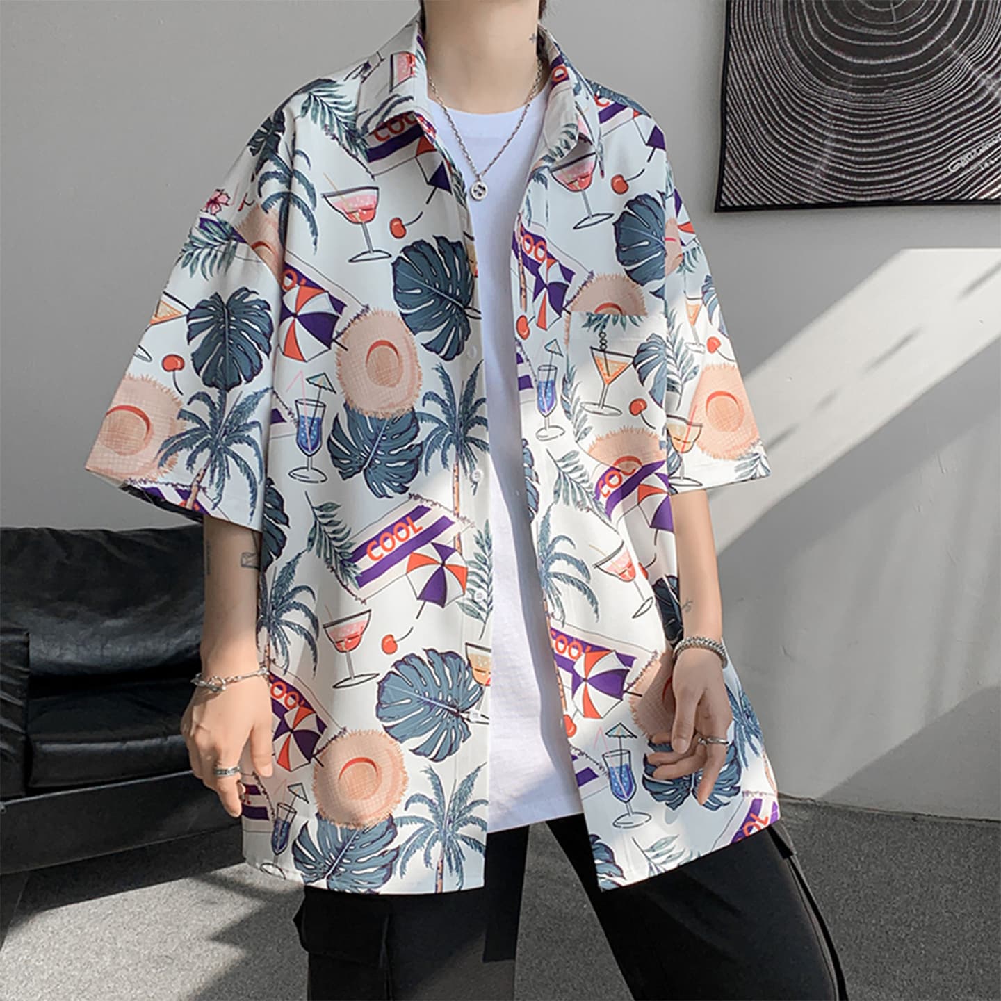 ARCANEFUNK Vintage Collar Shirt
