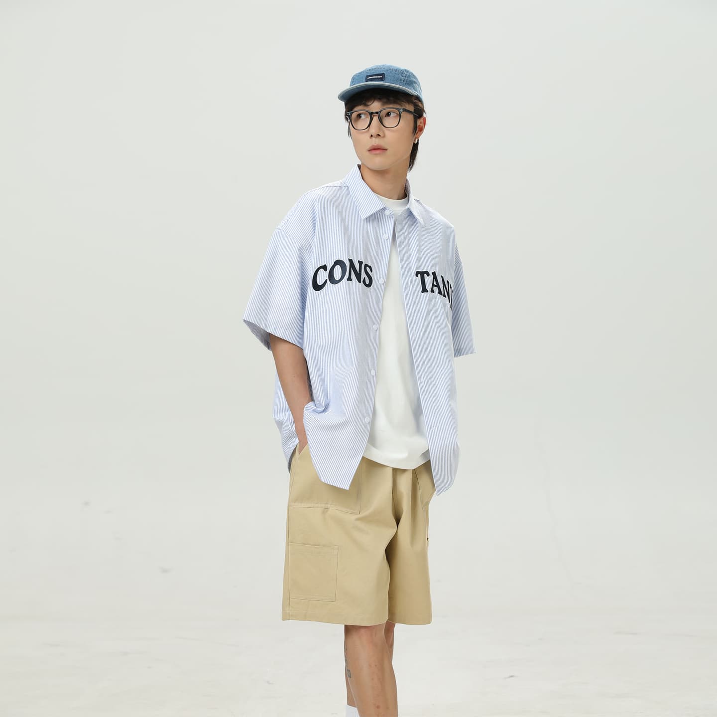 ARCANEFUNK Retro Letter Print Shirt