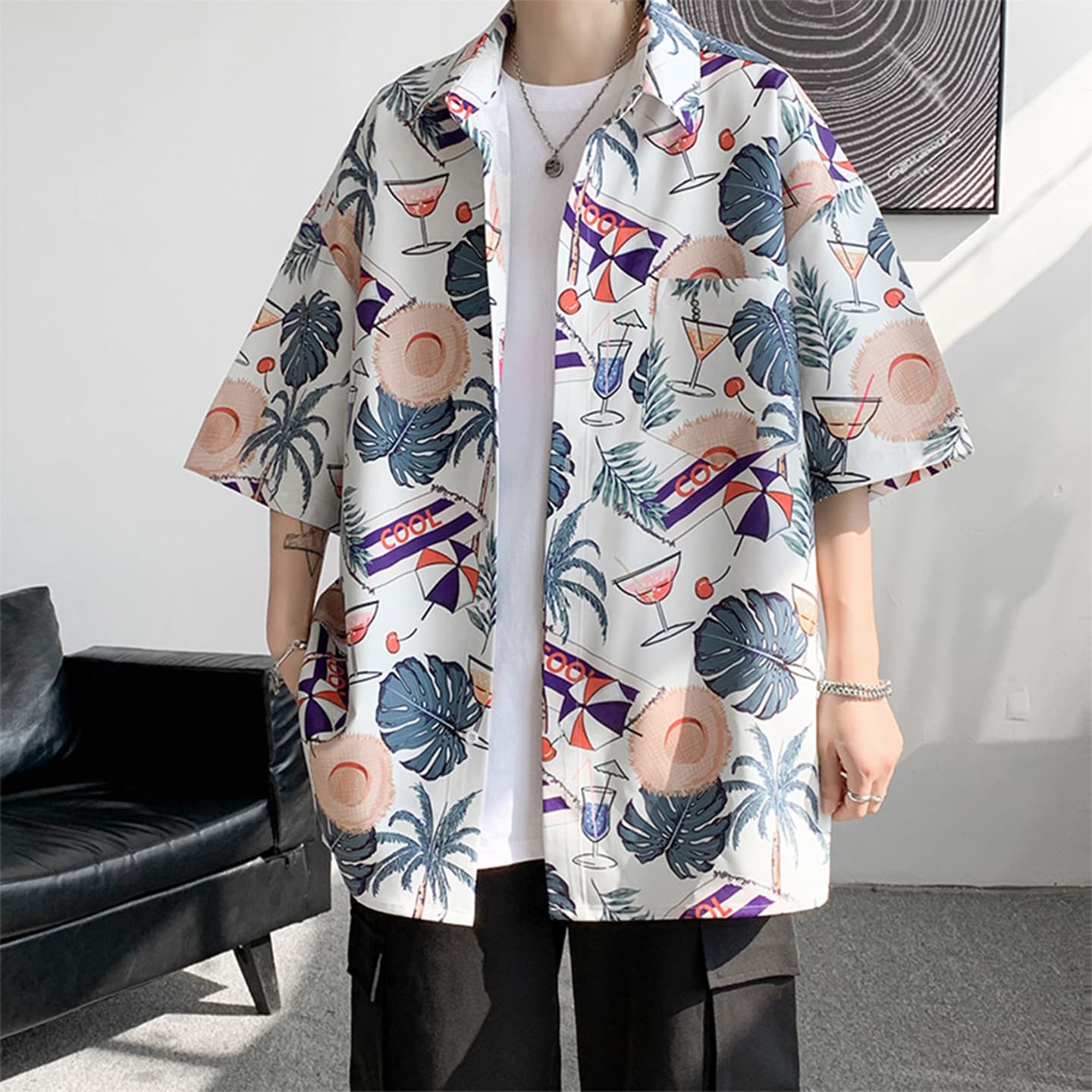ARCANEFUNK Vintage Collar Shirt