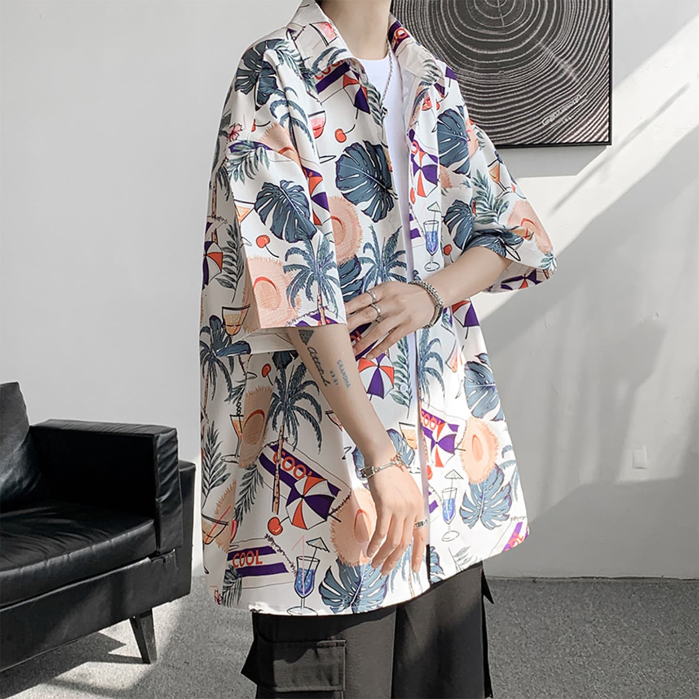 ARCANEFUNK Vintage Collar Shirt