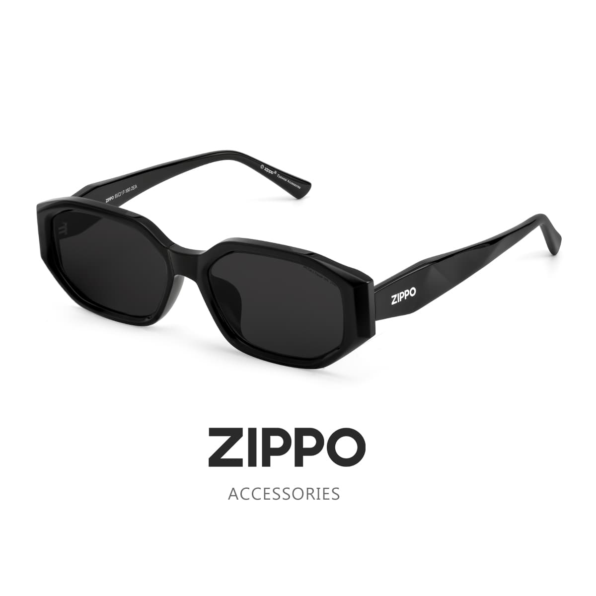 ZIPPO Modern Narrow Frame Cat Eye Sunglasses