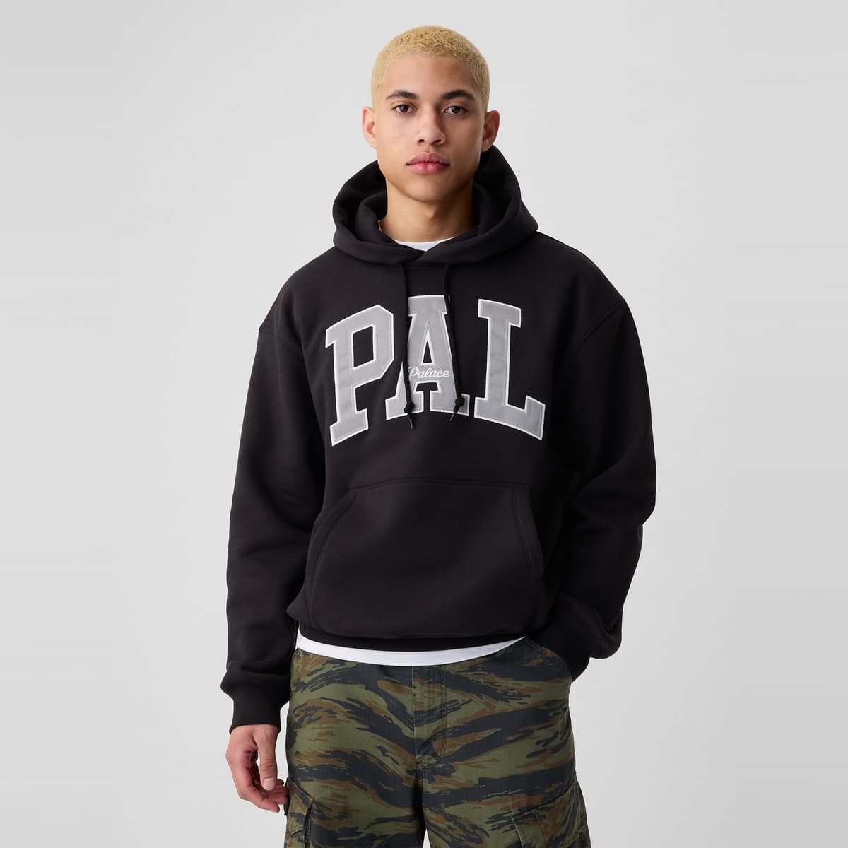 GAP x PALACE Hoodie Grey