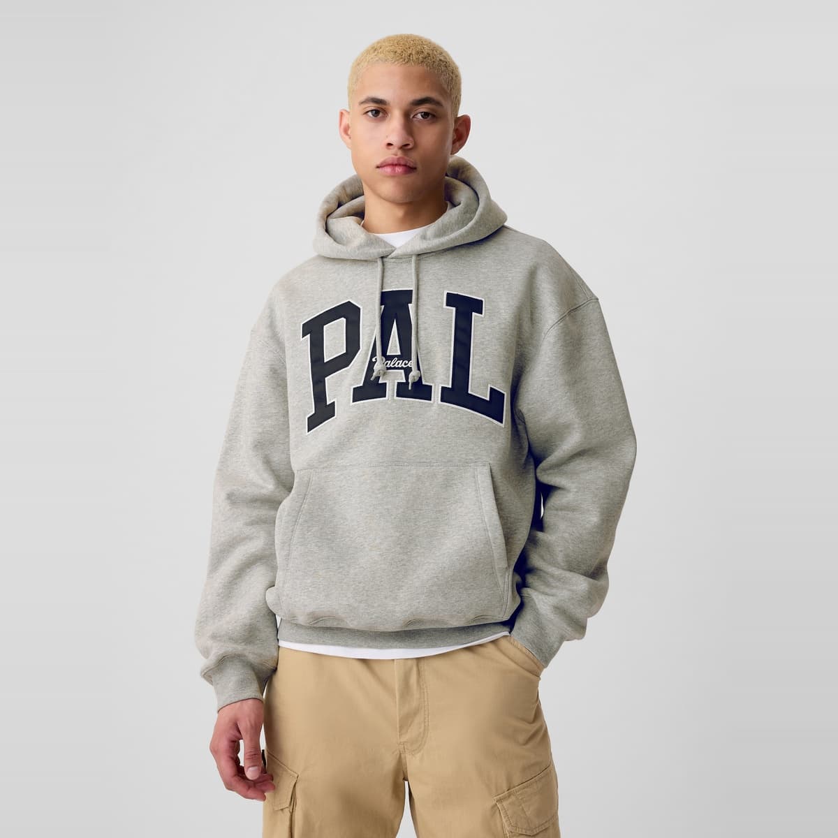 GAP x PALACE Hoodie Grey