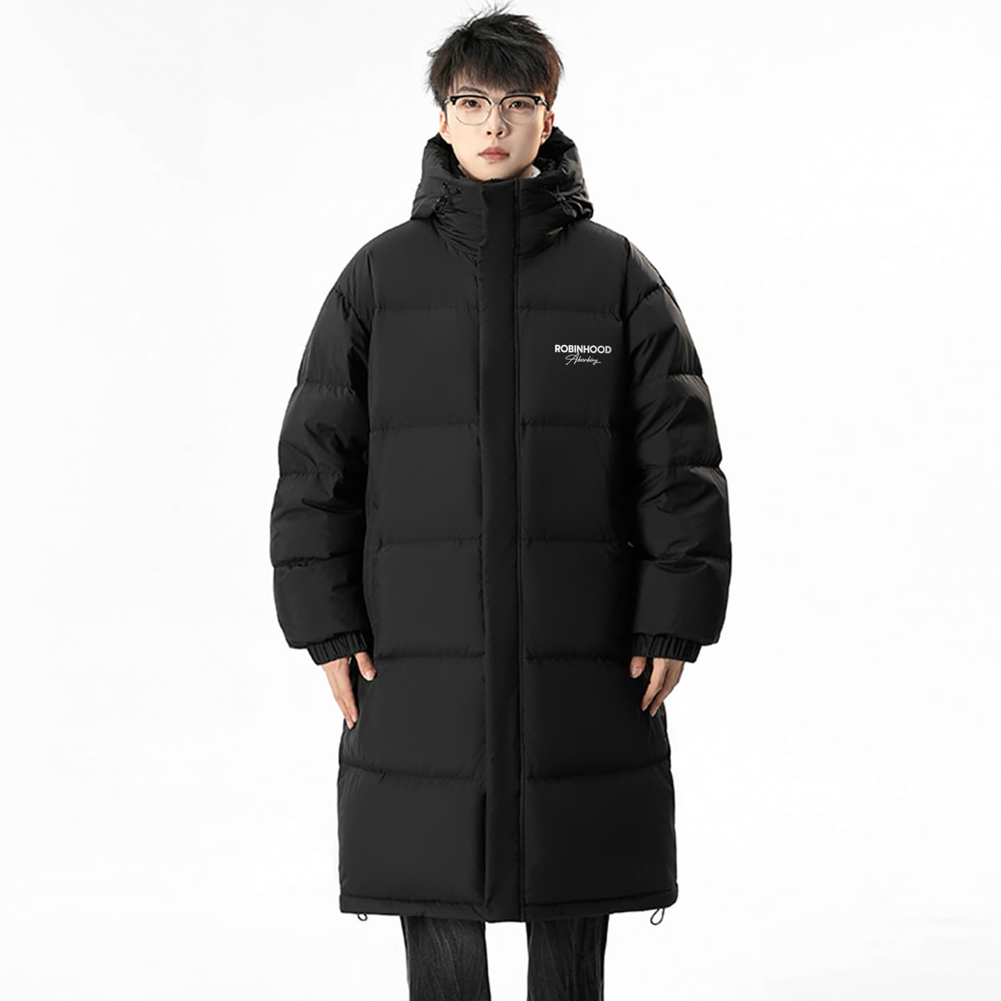 ROBINHOOD Classic Hoodie Down Jacket