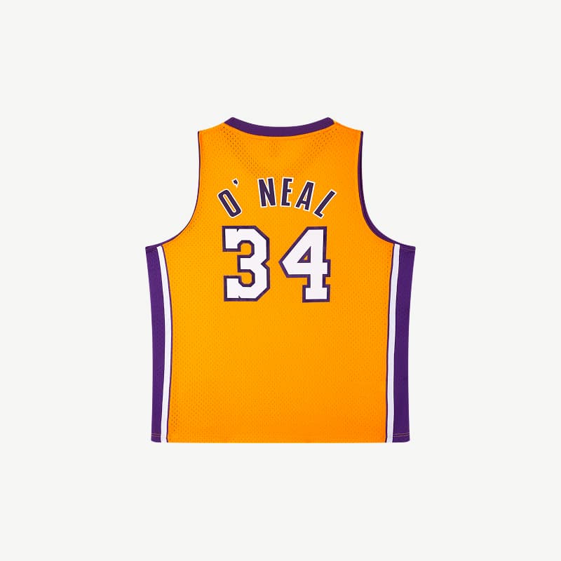 Mitchell & Ness Shaquille O'Neal 34 Lakers Jersey