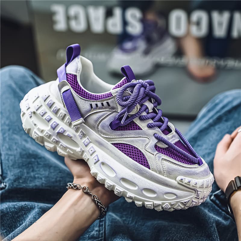 Colorful Creations Retro Low-Top Dad Sneakers