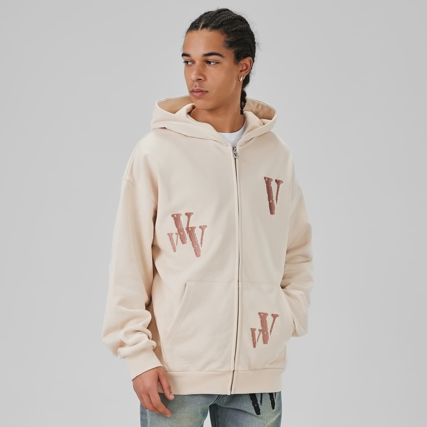 VLONE Hoodie Beige