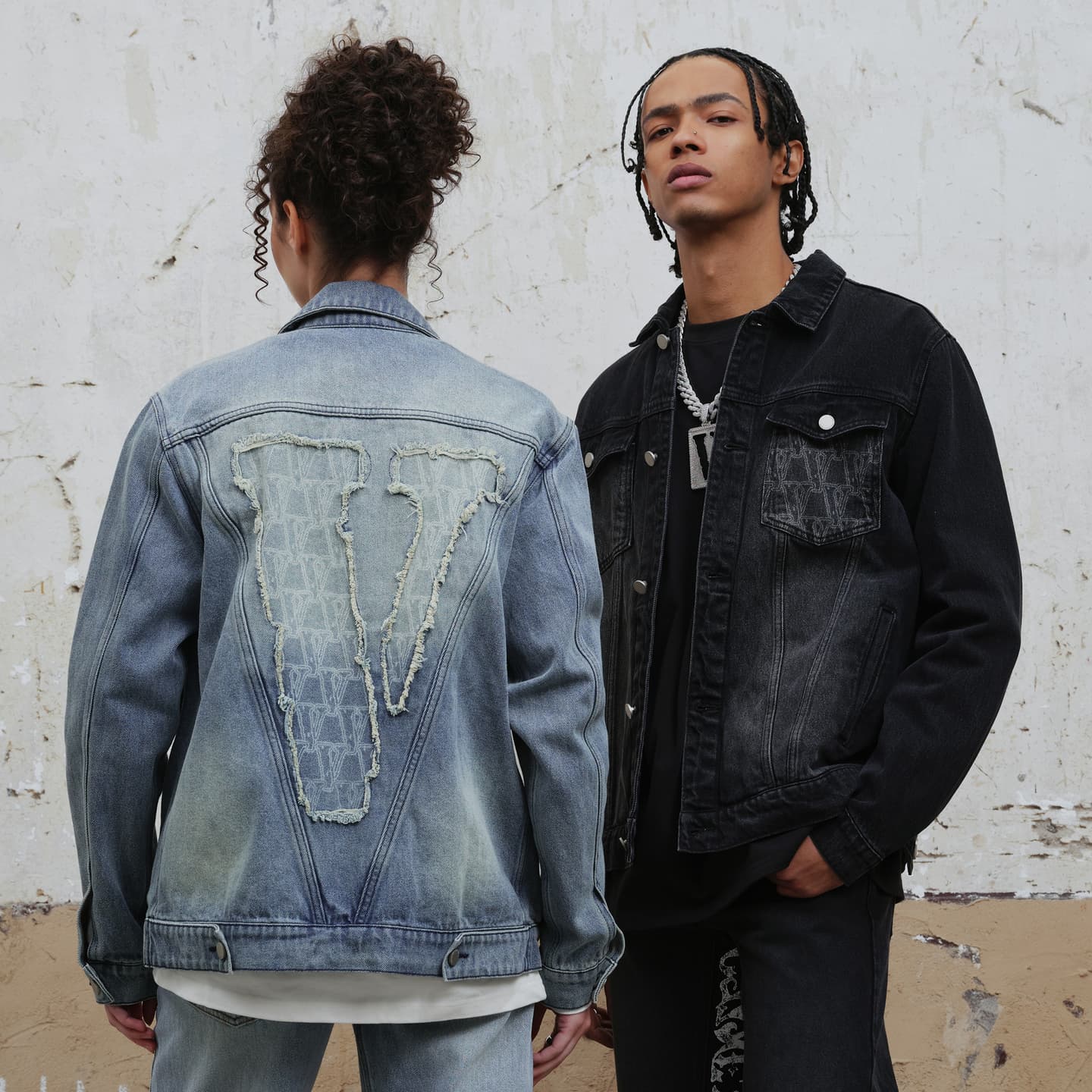 VLONE Denim Jacket Blue