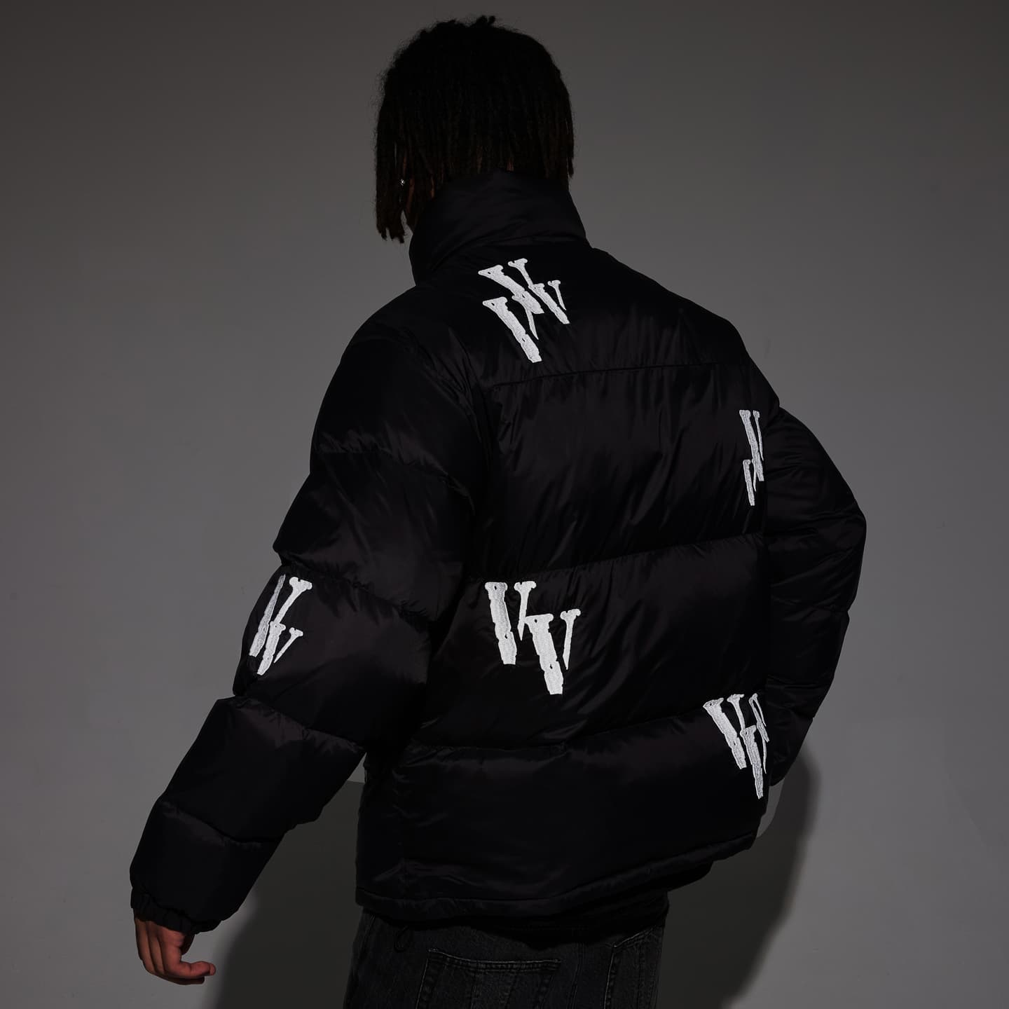 VLONE 3M Reflective Puffer Jacket