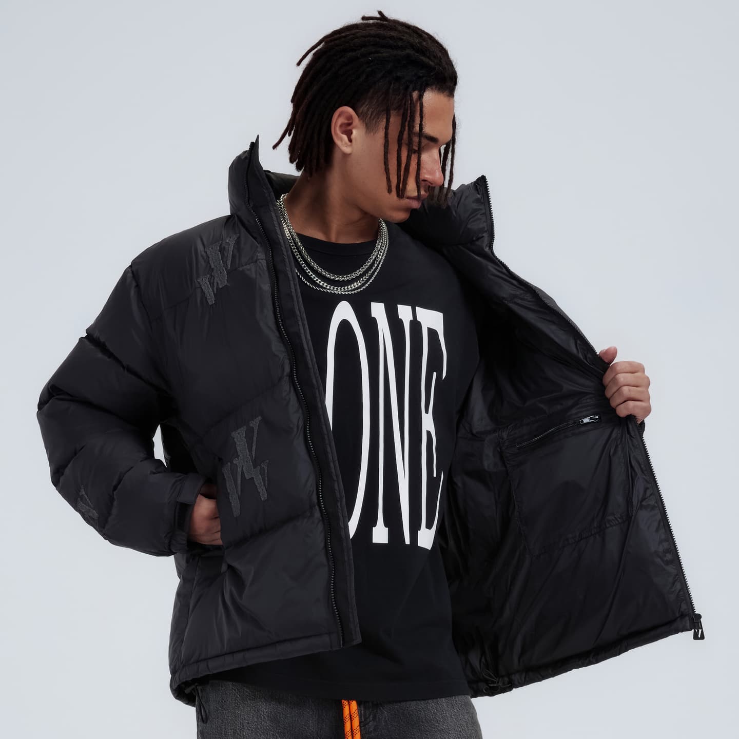 VLONE 3M Reflective Puffer Jacket