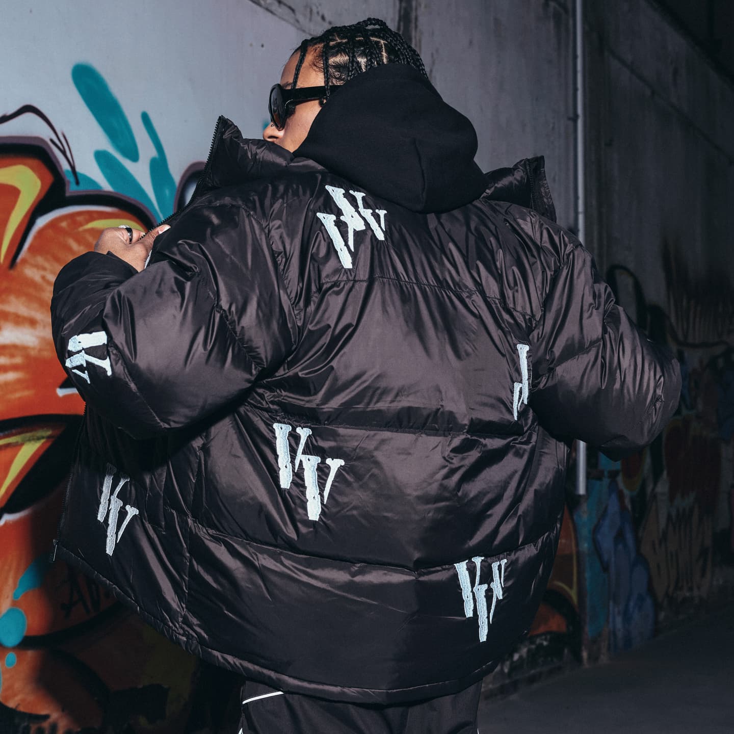 VLONE 3M Reflective Puffer Jacket