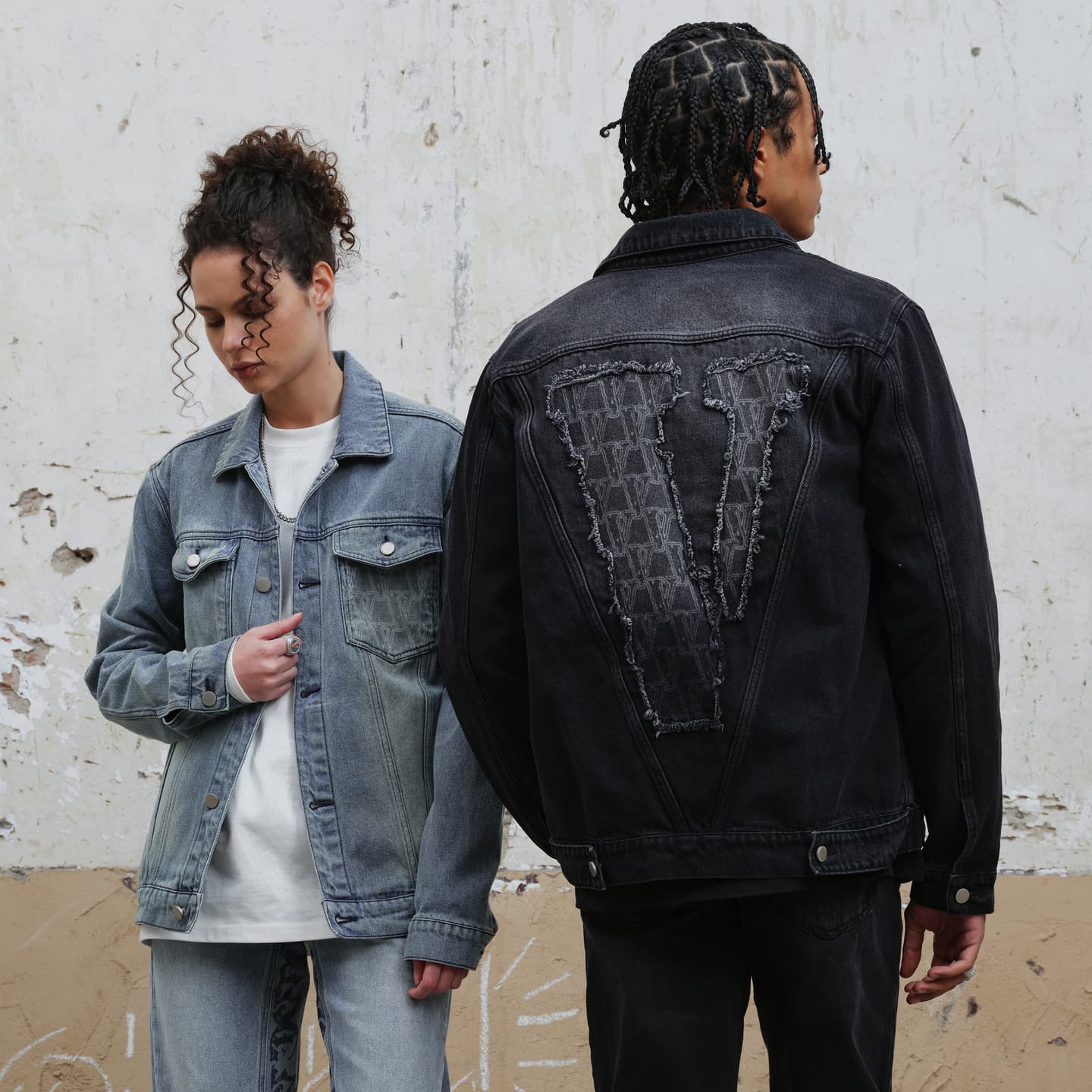 VLONE Denim Jacket Blue