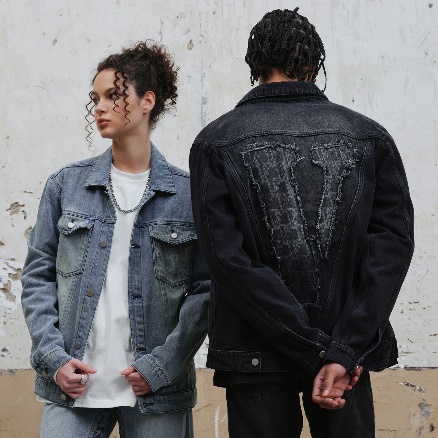 VLONE Denim Jacket Blue