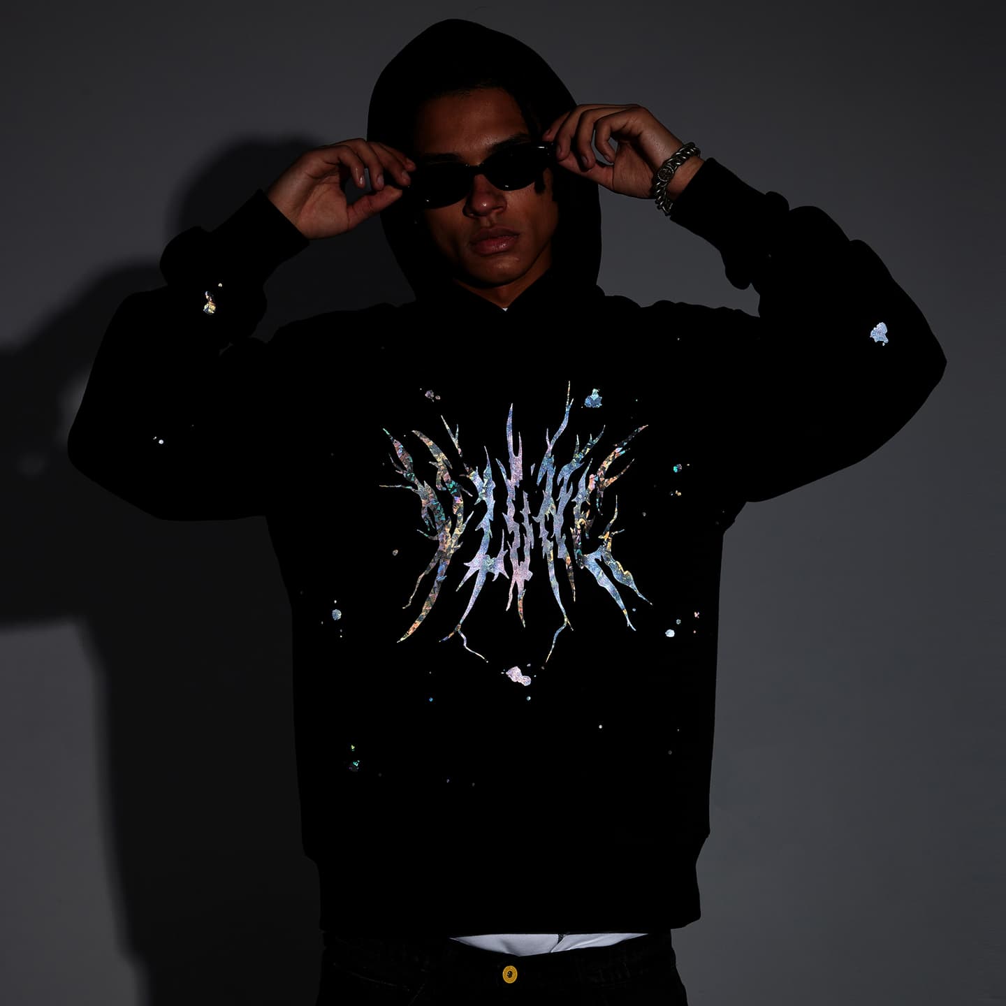 VLONE Laser Reflective Hoodie