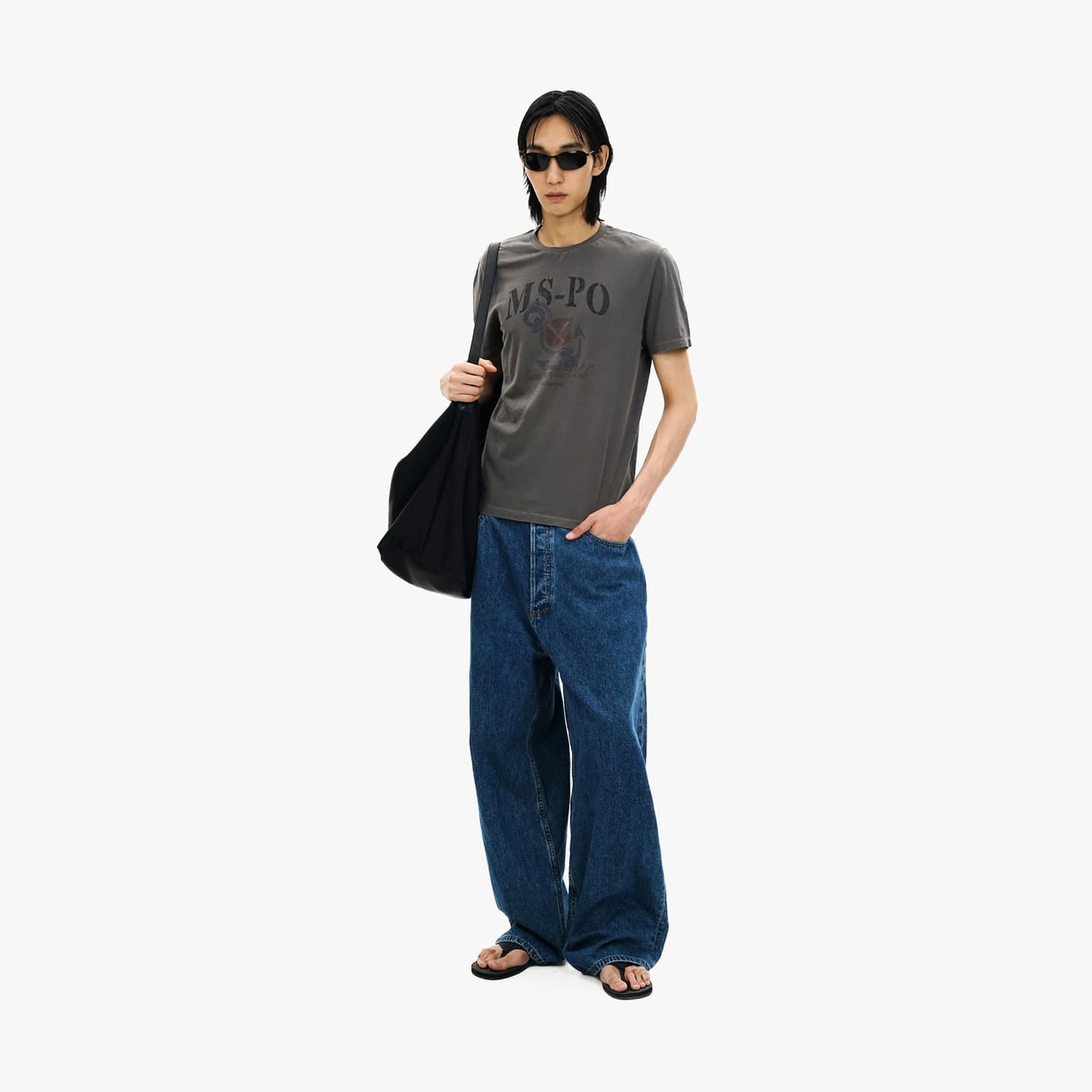 MASONPRINCE Linen Print Tee