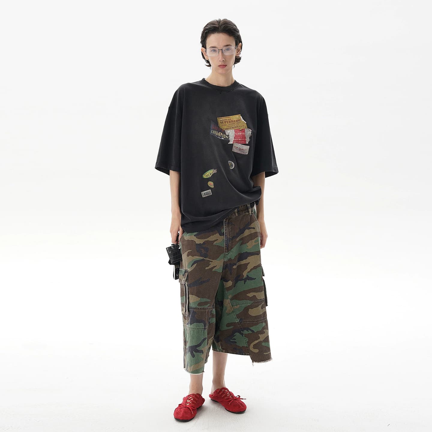 MASONPRINCE Patchwork Tee