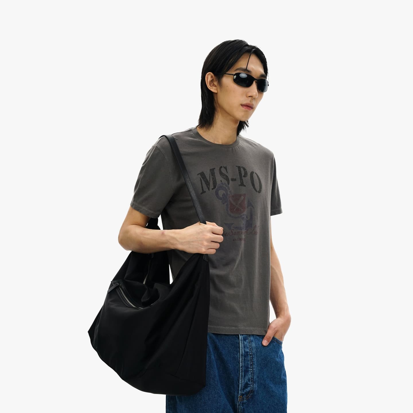 MASONPRINCE Linen Print Tee