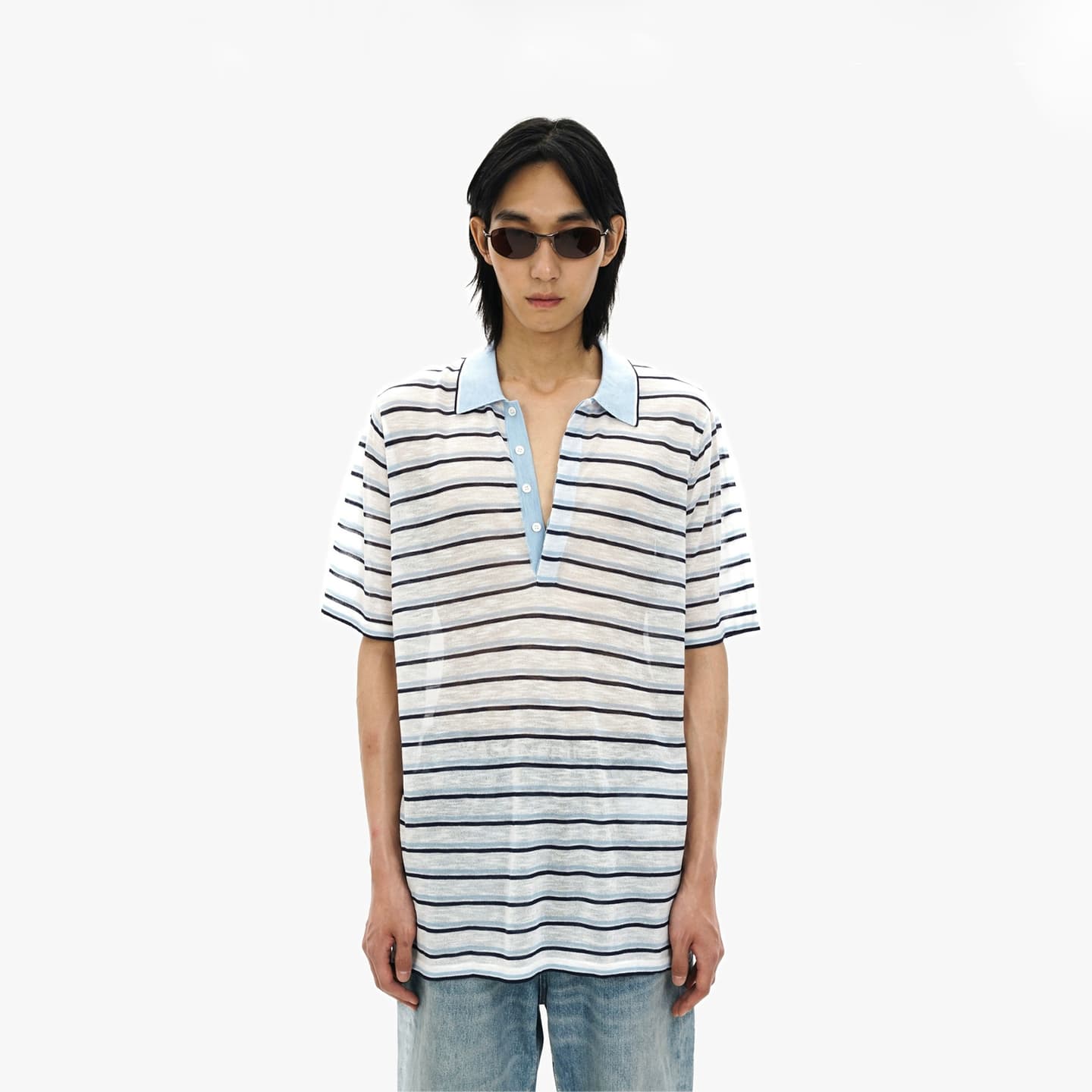 MASONPRINCE Nautical Stripe Polo
