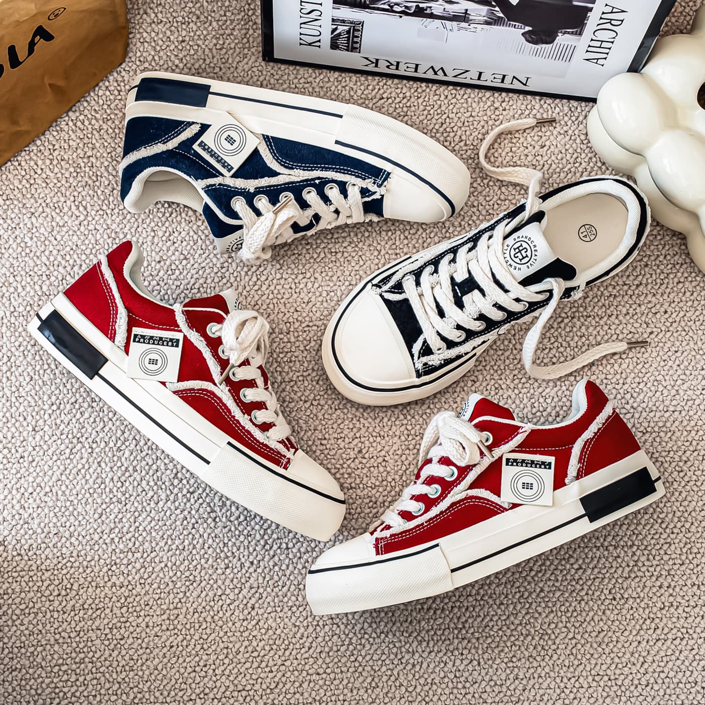 Colorful Creations Air Force 1 Retro Low Canvas